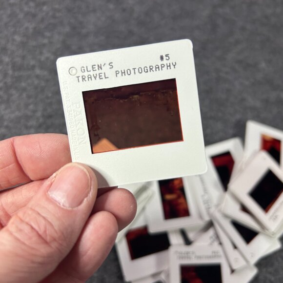 Vintage Glen's Travel Photography Travel Slides 30 Slides Middle East Egypt 70s - Picture 10 of 13